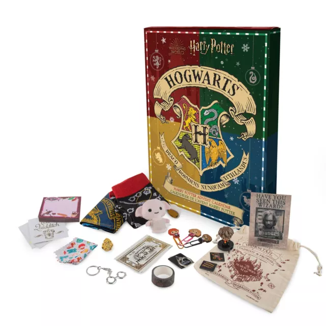 Harry Potter Papelería Calendario de Adviento Wizarding World Calendar 24 puertas