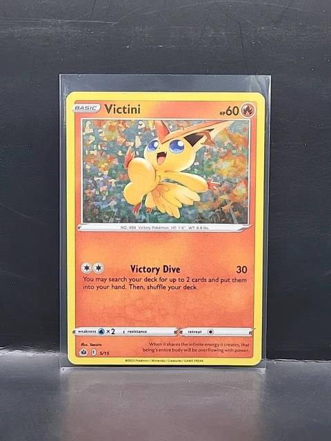 mcdonald's pokemon cards victini Pokemon - Victini - 5/15 - McDonald's Promo - 2022 main image 0