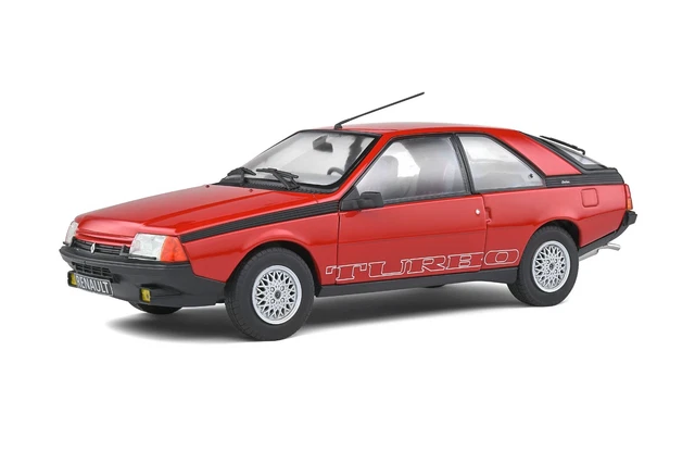 RENAULT Fuego Turbo 1980 Red - 1:18 SOLIDO S1806401