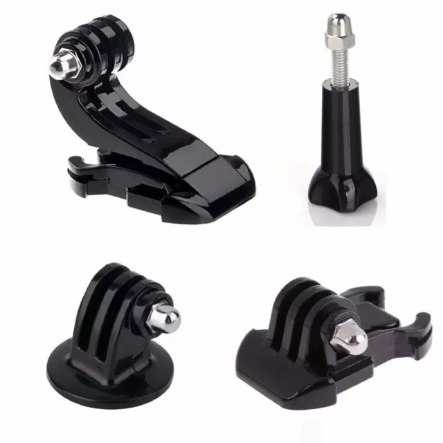 4 in 1 Kit Tripod adapter J-Hook Mount for Gopro Hero 6 5 4 3+ 3 sj4000