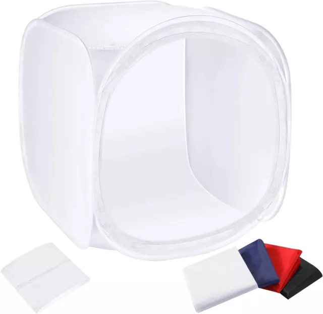 Neewer 60x60cm Photo Studio Tent Foldable Light Cube Diffusion Soft Light Box