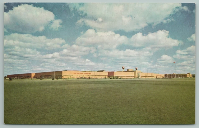 Kalamazoo Michigan~Upjohn Co Manufacturing Bldg~Vintage Postcard
