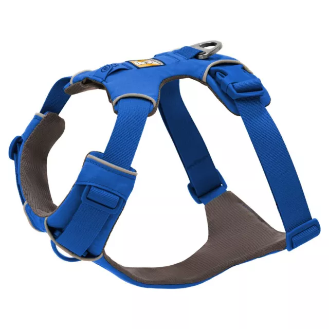 Ruffwear Harnais pour Chien Front Range  Bleu Piscine,Divers Tailles,Neuf