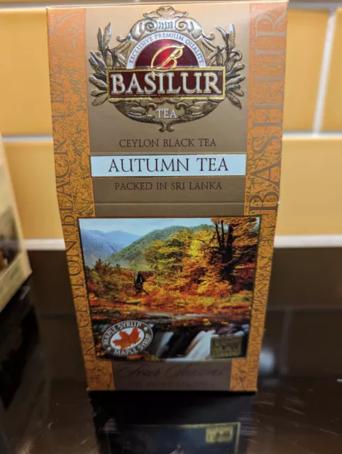 Basilur Tea - *2 For 1* Autumn Tea - Sri Lankan Black Tea with Maple Flavour