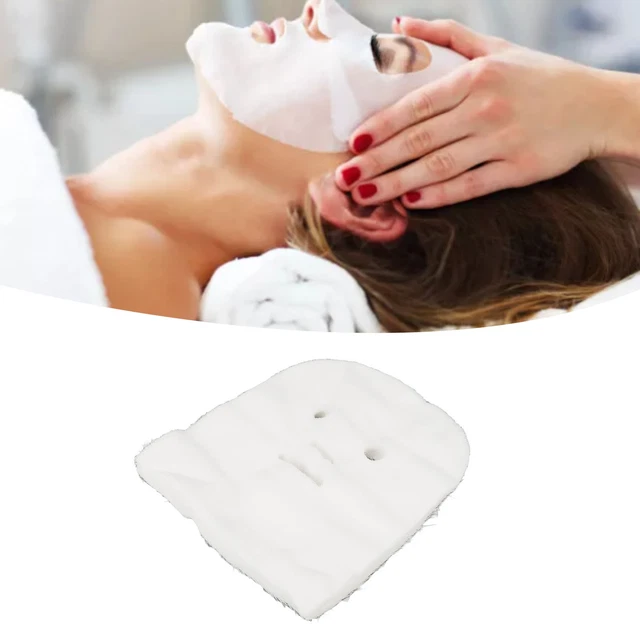 100 máscara facial de gasa hágalo usted mismo desechable precorte máscara facial de gasa blanca TDM