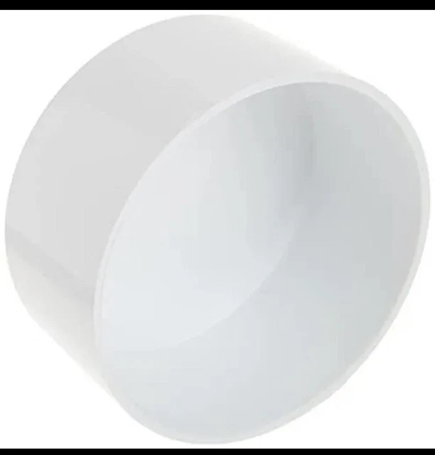 PVC DRAIN CAP Sewer Drainage Pipes Piping Underground Fitting Connector