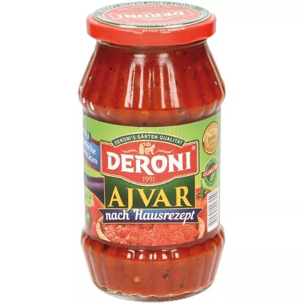Ajvar fatto in casa 520g Deroni