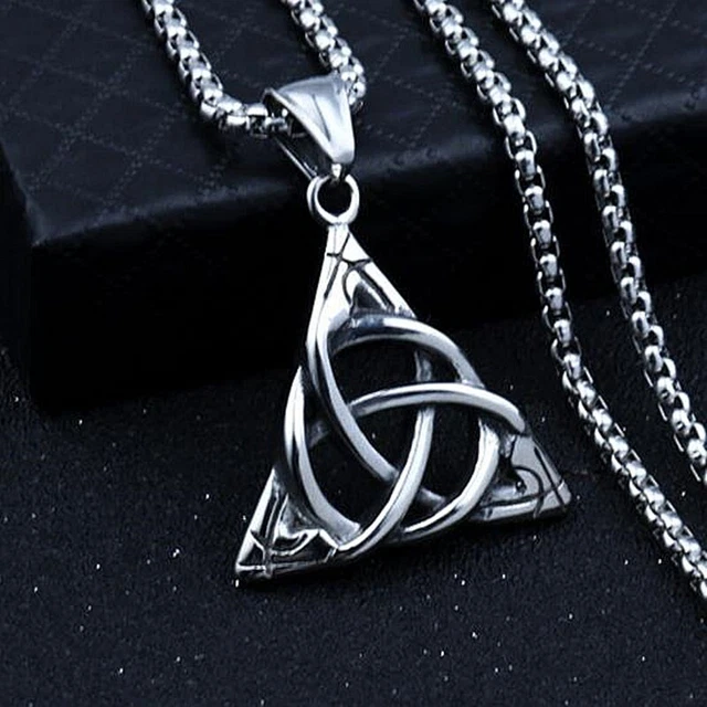 TRIQUETRA, talisman en bronze inspiration celtique bijoux par catégorie
