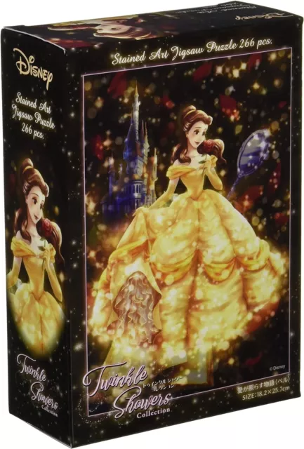 Tenyo 266 Piece Jigsaw Puzzle Disney Story of Love Lights Bella From Japan