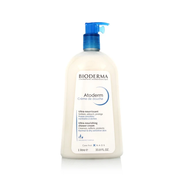 Crema de ducha ultra nutritiva Bioderma Atoderm 1000 ml