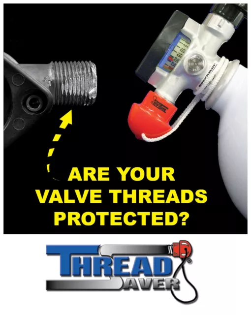 SCBA Valve Thread Protector THREAD SAVER® Scott MSA Draeger Avon Interspiro