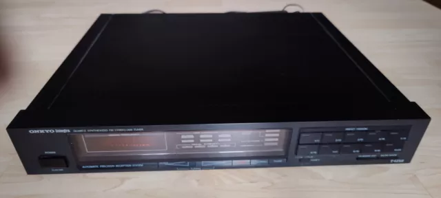 Onkyo Integra Quartz Synthesized FM Stereo / AM Tuner T-4250 inkl. Anleitung