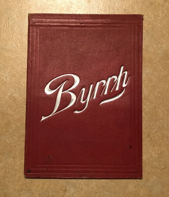 Ancien Porte menu Publicitaire BYRRH Vin Généreux au Quinquina Bistrot