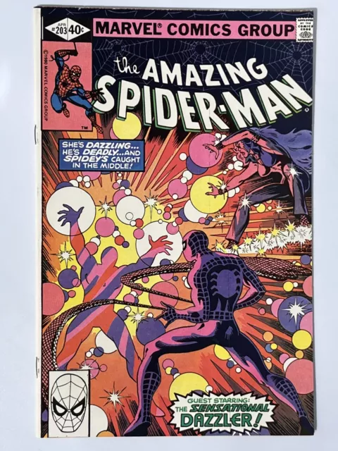 Amazing Spider-Man #203 (1980) in 9.0 Very Fine/Near Mint