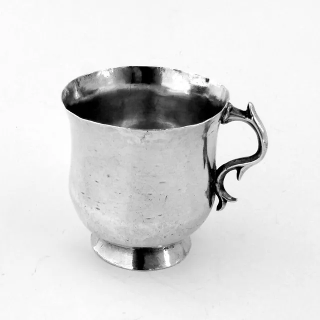 Spanish Colonial Cup Coin Silver No Mono