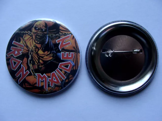 BADGE 56mm   IRON MAIDEN