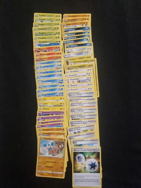 Booster Pokemon Lot De 56 Cartes Officielles Françaises Dont 5 Brillantes Et 1 Ultra Classeur Carte Pokemon