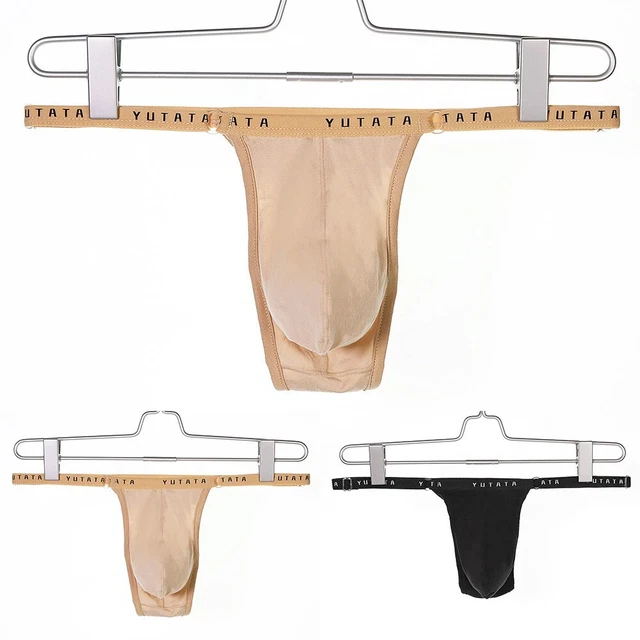 Intimo uomo slip rigonfiamento costume da bagno borsa lingerie perizoma mutandine