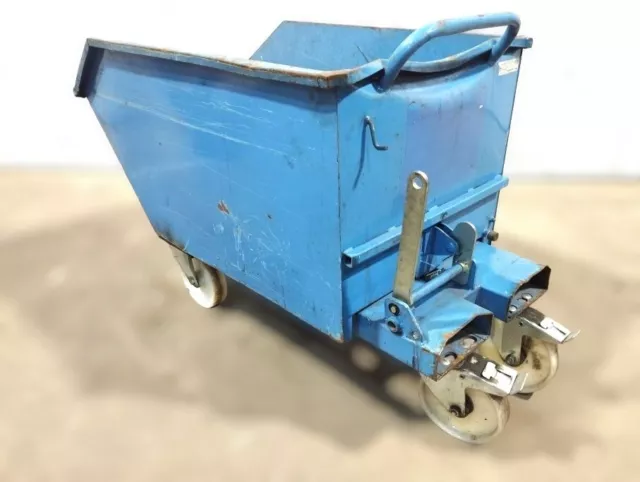 Carrello carrello elevatore cassone ribaltabile contenitore ribaltabile trasloco truciolare contenitore ribaltabile 0,3 m3 44696