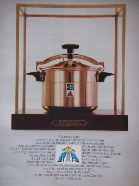 1969 Super Cocotte Seb Press Advertisement - Advertising