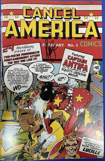 Cerebus - Cancel America #1 - SIGNED and #'d By Dave Sim - 2023 Special Edition