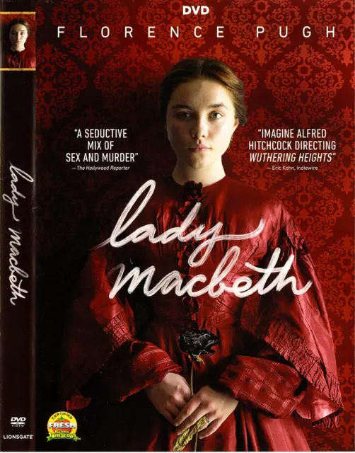 Lady Macbeth (DVD, 2017) Florence Pugh, Cosmos Jarvis, Paul Hilton; Wm.Oldroyd .