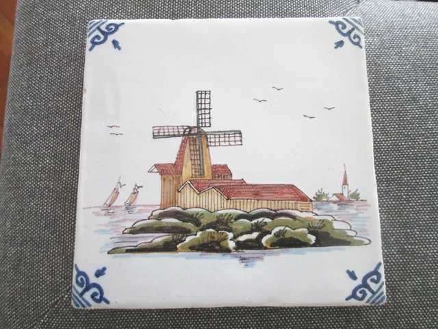 Lovely Old Delft Tile