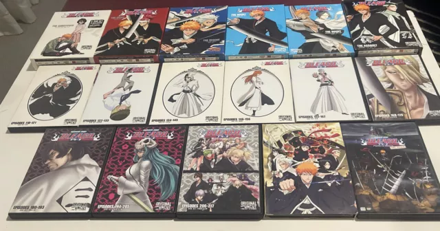 RARE! BLEACH COLLECTION Seasons 1-14 + 2 Movies Anime Eps: 1-217