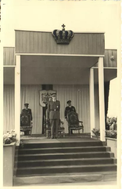 PC BELGIUM, WILLEBROEK, PARADE, ROYALTY, Vintage REAL PHOTO Postcard (b30084)