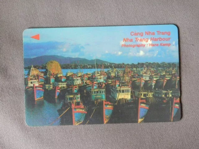 Magnetic Kaart gebruikt Vietnam - Ships / 7UPVF