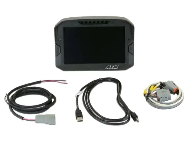 AEM 30-5700 Carbon Nicht Protokollierung GPS 7 " Armaturenbrett Anzeige W Wiring