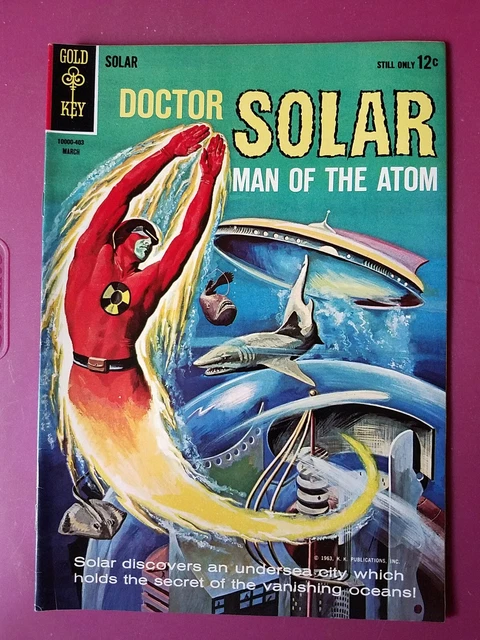 Doctor SOLAR Man of The Atom #7 (Mar 1964)  Gold Key