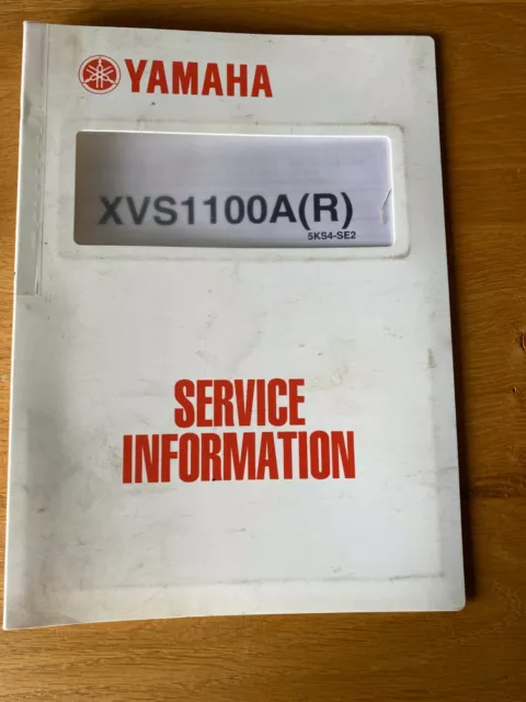 Yamaha XVS1100A  ( R ) service information supplement manual 5KS4-SE2 2003