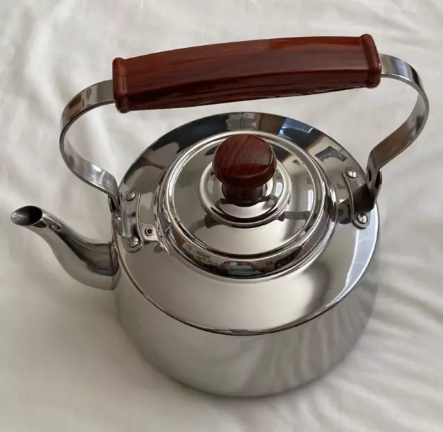 Potobelo Italia Kettle Tea Coffee Pot Stainless Steel Copper