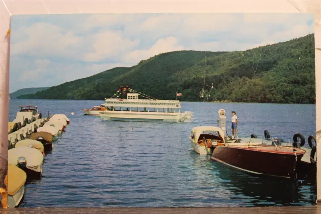 New York NY Cooperstown Otsego Lake Postcard Old Vintage Card View Standard Post
