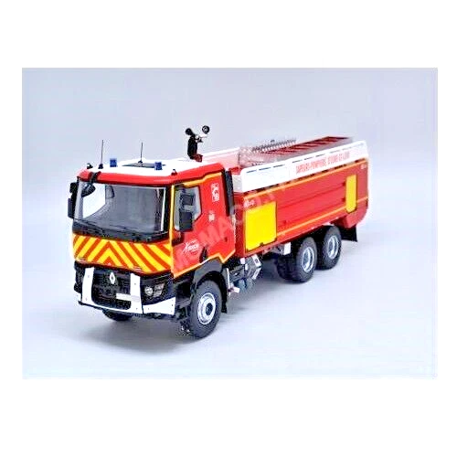 RENAULT K 6X4 Camion De Pompiers CCMC GALLIN SDIS 28 EURE-ET-LOIR 1/43 ALERTE