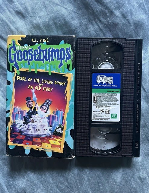 ULTIMATE GOOSEBUMPS BRIDE of the Living Dummy and An Old Story VHS Tape ...