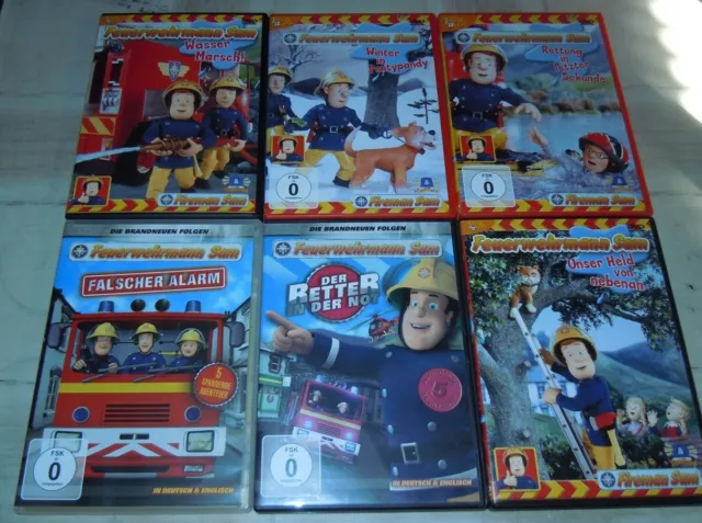 Feuerwehrmann Sam  - 6 (DVD) Staffeln mit 28 Folgen