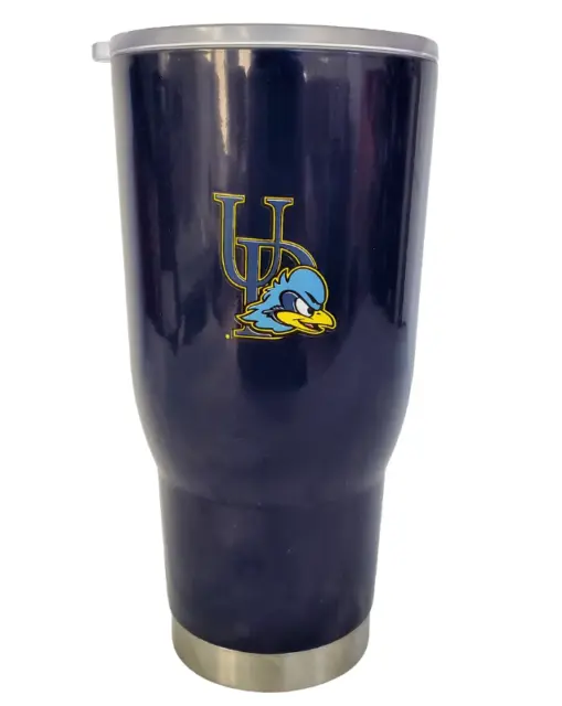 🎁UNIVERSITY of DELAWARE~30 oz Stainless Steel INSULATED TUMBLER~TRAVEL MUG CUP