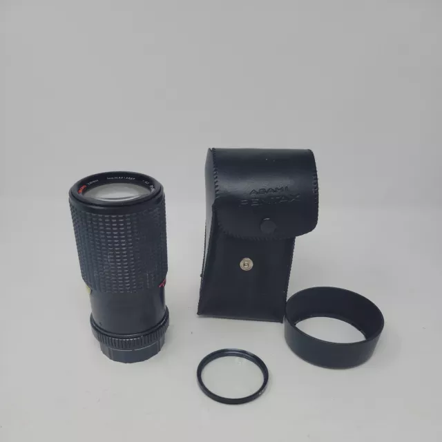 Tou/Five Star MC Auto Macro Zoom 1.4.5 75-200mm Camera Lens with extras