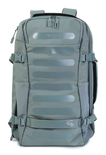 Hedgren Ex Travel Backpack 15,6" + RFID L Grey - Green