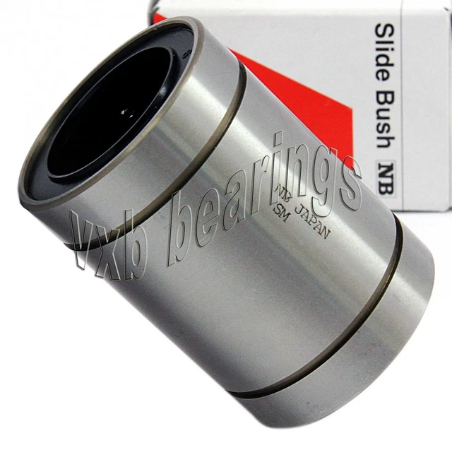 SMSFC30UU NB 30mm Slide Bush Bushings Motion Linear Bearing