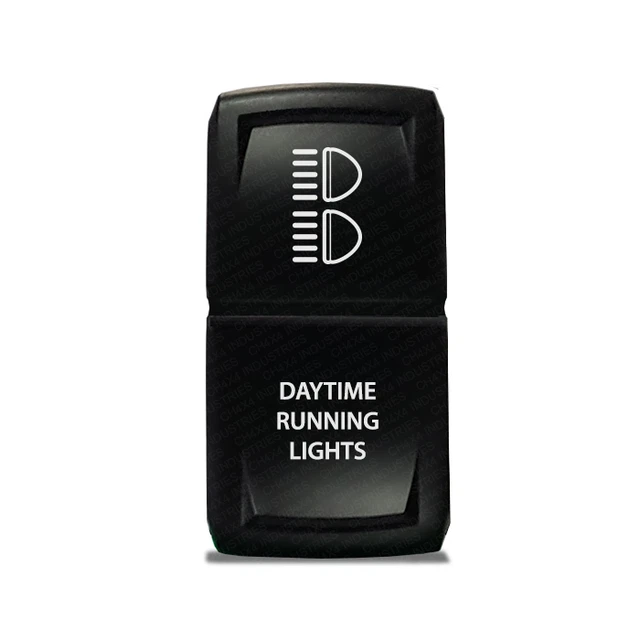 CH4X4 ROCKER SWITCH V2 DayTime Running Lights Symbol White Led EUR 18