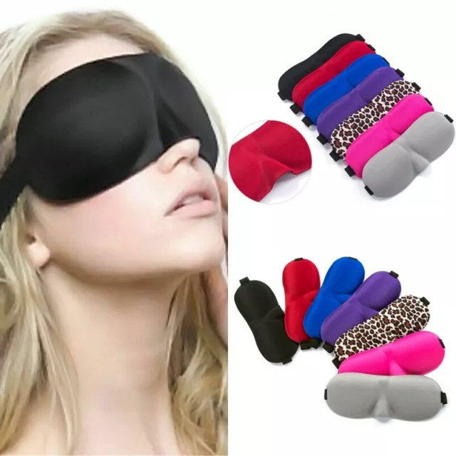 3D Schlafmaske Schlafbrille Augenmaske Eye Reise Maske Augenbinde Schlafbrille