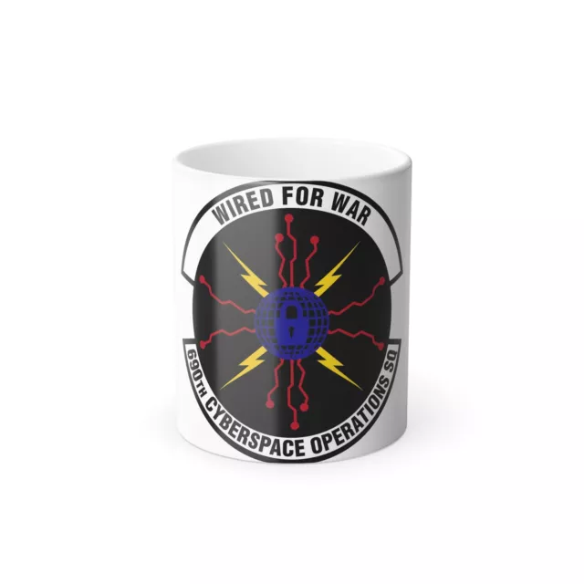 690 Cyberspace Operations Squadron (U.S. Air Force) Color Changing Mug 11oz
