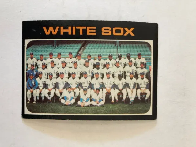 1971 CHICAGO WHITE SOX Team Card-Topps Set Break-Baseball Card#289