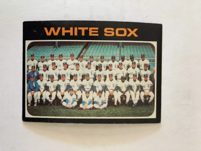 1971 CHICAGO WHITE SOX Team Card-Topps Set Break-Baseball Card#289