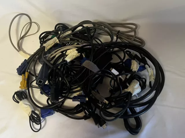 Random Lot of Electronics’ Cords & Cables