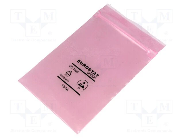 Sac de Protection L:127mm Thk : 90um W : 76mm IEC 61340-5-1 20-012-0305 -taschen