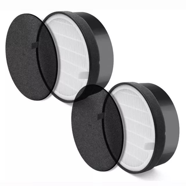 Replacement Air Filters for LEVOIT LV-H132 Purifier HEPA Activated Carbon P4-wf